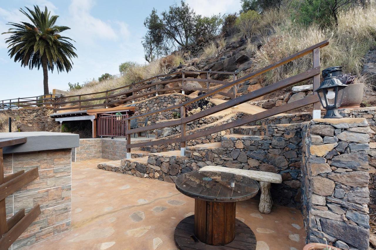 Cueva El Desvelo Apartment Tijarafe Luaran gambar